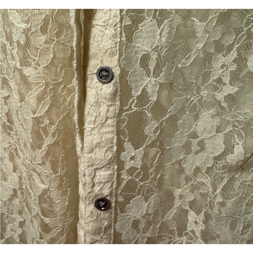 Lace Button-Up Shirt by Roper - Picture 2 of 2